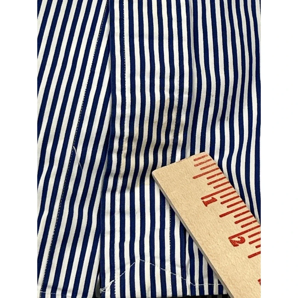 Polo Ralph Lauren Cotton Striped Button Custom Fit 2xl LongSleeve Shirt *Flaw*‎ - Picture 15 of 15